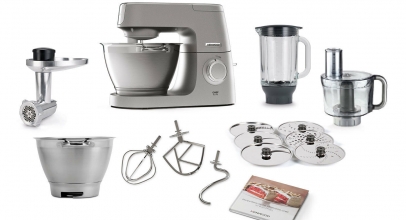 Kenwood KVC 5401.S Chef Elite Küchenmaschine Onpack mit Zubehör Set für 399,90€ inkl. Versand!