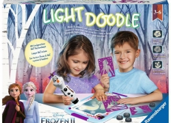 RAVENSBURGER Malset Light Doodle Frozen II Kreativset Malen & Stempeln mit Licht für 16,99€ inkl. Versand!