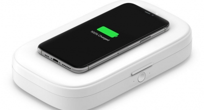 Belkin UVC-LED Sterilisator Sanitizer Ladegerät drahtlos Wireless Charging 10W für 28,90€ inkl. Versand!