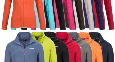 Geographical Norway Herren/Damen leichte Jacke Fleecejacke für 18,32€ inkl. Versand!