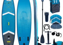 SUP Board Set Stand Up Paddle Board mit Sitz Surfboard Paddel 300 cm (gebraucht) für 139,90€ inkl. Versand!