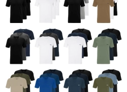 3er Pack BOSS Herren Classic T-Shirts kurzarm Pure Cotton C-Neck V-Neck für 34,99€ inkl. Versand!