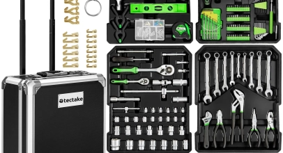 1200-tlg. Werkzeugkoffer Werkzeugbox Werkzeugkiste Trolley Set Alu für 79,99€ inkl. Versand!