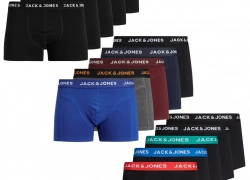 Jack & Jones Herren Boxershorts 5er-Pack Trunks Shorts schwarz mehrfarbig S-XXL für 27,95€ inkl. Versand!