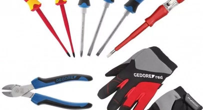 Gedore Schraubendreher Seitenschneider Kabelschere Spannungsprüfer Handschuhe für 29,99€ inkl. Versand!