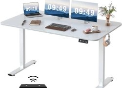 Höhenverstellbarer Schreibtisch Elektrischer mit Tischplatte mit Memory Funktion für 69,59€ inkl.  Versand!