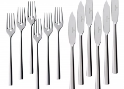 Villeroy & Boch Piemont Fischbesteck 12tlg. 18/10 Edelstahl – 1. Wahl für 29,99€ inkl. Versand!