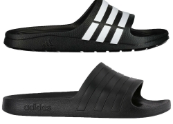 adidas performance Adilette Aqua / Duramo Slide Badelatsche für 14,99€ inkl. Versand!