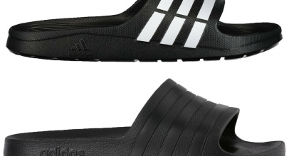 adidas performance Adilette Aqua / Duramo Slide Badelatsche für 14,99€ inkl. Versand!