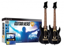 Guitar Hero – Live + 2x Gitarre – Playstation3 Bundle für 29,99€ inkl. Versand!