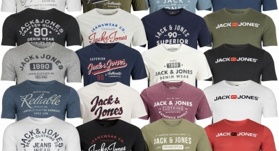 Jack & Jones Herren T-Shirt Rundhals Kurzarm Sport Clubwear Party für 10,50€ inkl. Versand!