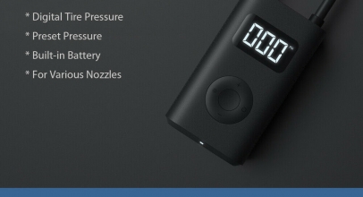 Xiaomi Mijia Elektrische Luftpumpe Tragbare Digitale Reifendruckerkennung für 31,-€ inkl. Versand!
