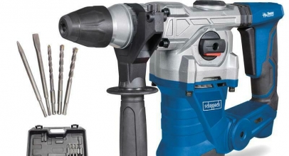 Scheppach DH1300PLUS SDS-Plus Bohrhammer Schlaghammer 1250W 5J+ Zubehör für 67,45€ inkl. Versand!