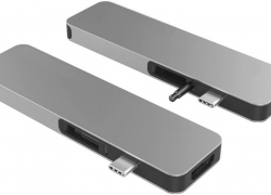 Hyper Drive GN21D SOLO PC & Apple Macbook Adapter 7in1 Multi Hub HDMI USB-C 60w für 33€ inkl. Versand!