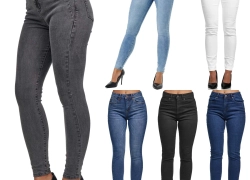 Tazzio Jeans Damen High Waist Skinny Fit Jeanshose Stretch Denim Hose für 19,92€ inkl. Versand!