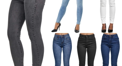 Tazzio Jeans Damen High Waist Skinny Fit Jeanshose Stretch Denim Hose für 19,92€ inkl. Versand!