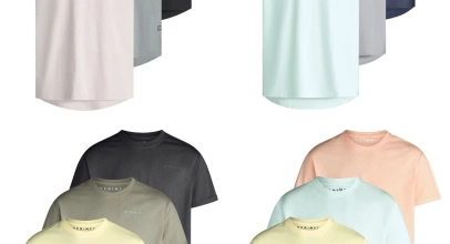 DENIMFY 3er Pack Herren T-Shirt Baumwolle Regular Fit DFDiego Logo Stick Rundhals für 29,99€ inkl. Versand!
