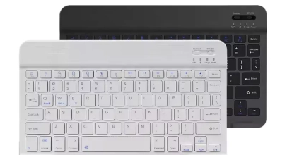Mini Bluetooth Tastatur kabellos Wireless für PC Handy Tablet QUERTZ Deutsch für 9,99€ inkl. Versand!