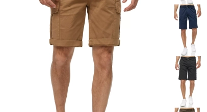 Cargo Shorts Herren Tazzio Cargoshorts kurze Hose mit Gürtel in verschiedenen Farben für 19,90€ inkl. Versand!