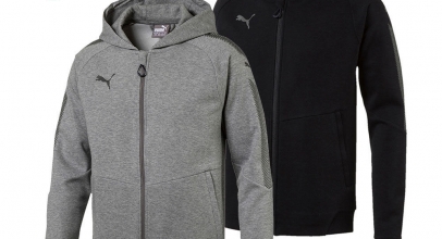 Puma Herren Sweatjacke mit Kapuze “Ascension” für 29,90€ inkl. Versand