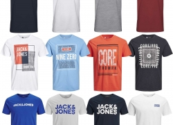 Jack & Jones Herren T-Shirt Rundhals kurzarm für 9,99€