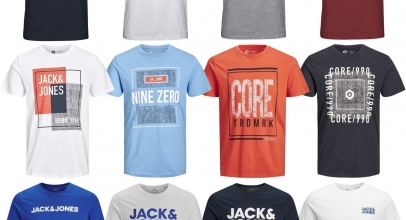 Jack & Jones Herren T-Shirt Rundhals kurzarm für 9,99€