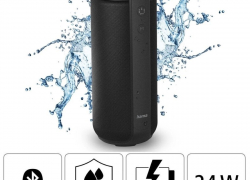 Hama Bluetooth Lautsprecher Pipe 2.0 IPX4 24W Sound BT Speaker MP3 Musik-Box für 20€ inkl. Versand!