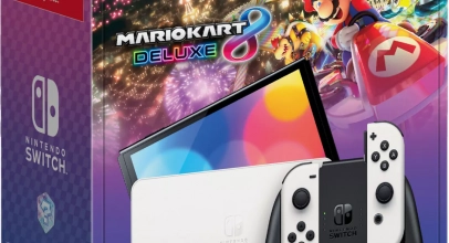 NINTENDO Switch™ – OLED-Modell (weiß) + Mario Kart 8 Deluxe Nintendo Switch Online für 314,10€ inkl. Versand!