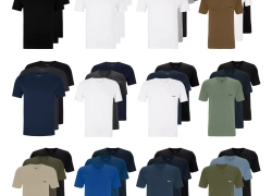 3er Pack BOSS Herren Classic T-Shirts kurzarm Pure Cotton C-Neck V-Neck für 31,99€ inkl. Versand!