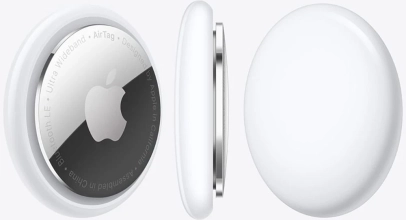 Apple AirTag 4er-Pack Ortungsgerät weiß/silber GPS Tracker Bluetooth für 80,65€ inkl. Versand!