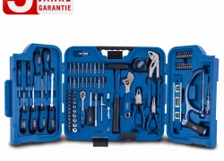 Scheppach Werkzeugkoffer klappbar TB99 gefüllt – 90 tlg. Werkzeugkiste für 29,99€ inkl. Versand!