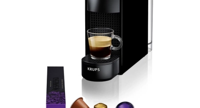 Krups XN1108 Essenza Mini Nespresso Kaffeemaschine Kapselautomat Schwarz für 63,99€ inkl. Versand!