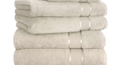 Handtuch 6er Set 2x Duschtuch 2x Handtuch 2x Gästetuch 100% Baumwolle Frottee für 15,29€ inkl. Versand!