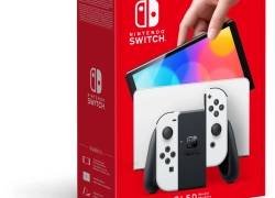 NINTENDO Switch OLED Konsole 7 Zoll weiß schwarz – B-WARE für 214,20€ inkl. Versand!