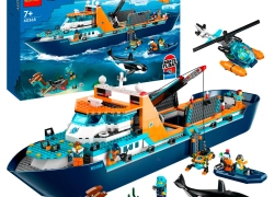 LEGO 60368 City Arktis-Forschungsschiff, Konstruktionsspielzeug für 142,10€ inkl. Versand!