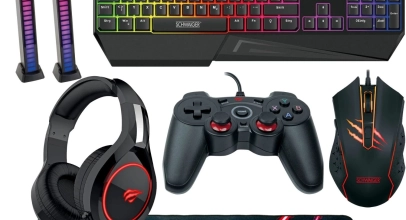 Gaming PC XXL Set USB Headset + Tastatur + Maus + Mauspad + 2 Lightbar + Gamepad für 29,90€ inkl. Versand!