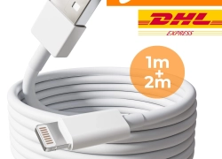 Ladekabel für Original Apple iPhone 7 8 X XS XR 11 12 13 14 Pro Max iPad 1m 2m ab 3,79€ inkl. Versand!