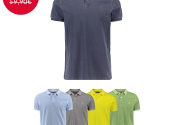 Marc O’Polo Herren Poloshirt Regular Fit Kurzarm für 39,90€ inkl. Versand