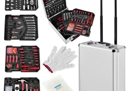 XXL PROFI Werkzeugkoffer 1001 Werkzeugkasten, Werkzeugkiste Werkzeug Trolley Set für 59,95€ inkl. Versand!
