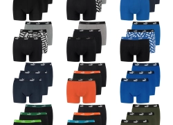 6er Pack PUMA Herren Boxershorts Promo Boxer S M L XL für 33,24€ inkl. Versand!