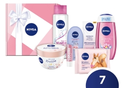 NIVEA 7tlg. Geschenkbox Rosa für 19,99€ inkl. Versand!
