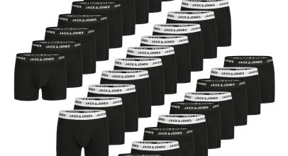 Jack & Jones Boxershorts Herren 10 Pack Baumwolle Basic Trunks JACANTON für 35,99€ inkl. Versand!