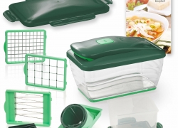 GENIUS Nicer Dicer Chef 13tlg. S Deluxe Set grün für 29,95€ inkl. Versand!