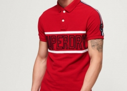 Superdry Herren Retro Sports Polohemd mit Applikation für 21,95€ inkl. Versand!