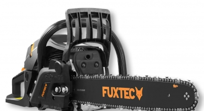 FUXTEC Kettensäge FX-KS255 Benzin Motorsäge 2,3kw 46cm 2-Takt Motorkettensäge für 125,10€ inkl. Versand!