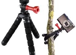 Hama Flex Flexibles Mini-Stativ 14cm Tripod Biegbare Beine (Foto Kamera GoPro) für 7€ inkl. Versand!