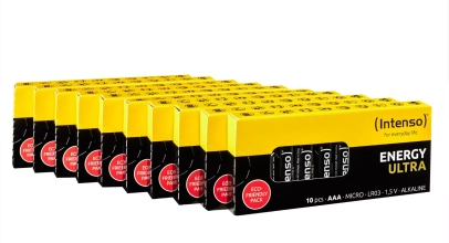 100 Intenso Energy Ultra AAA / Micro Alkaline Batterien im 10er Karton für 14,24€ inkl. Versand!
