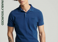 Superdry Herren Vintage Destroyed Polohemd aus Biobaumwolle und Pikee für 20€ inkl. Versand!