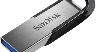 SANDISK Ultra Flair USB-Stick, Schwarz/Silber, 128 GB für 19,-€ inkl. Versand