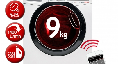 Waschmaschine Frontlader A+++ -40% 9 kg HOOVER DXOASD49AHB7-84 Inverter-Motor für 299,90€ inkl. Versand!